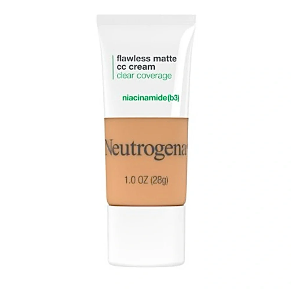 💃 Neutrogena Flawless Matte CC Cream, Wheat 6.0 - 1 oz